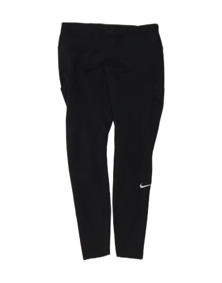 Nike - Leggings cortos para mujer, talla 40, color negro