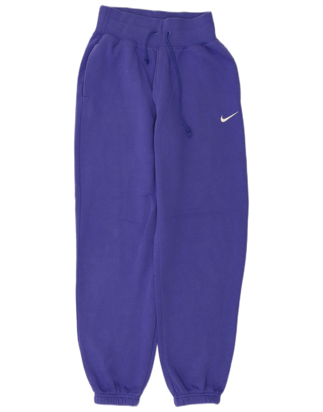 NIKE Mujer Chándal Pantalones Joggers UK 4 XS Azul Algodón