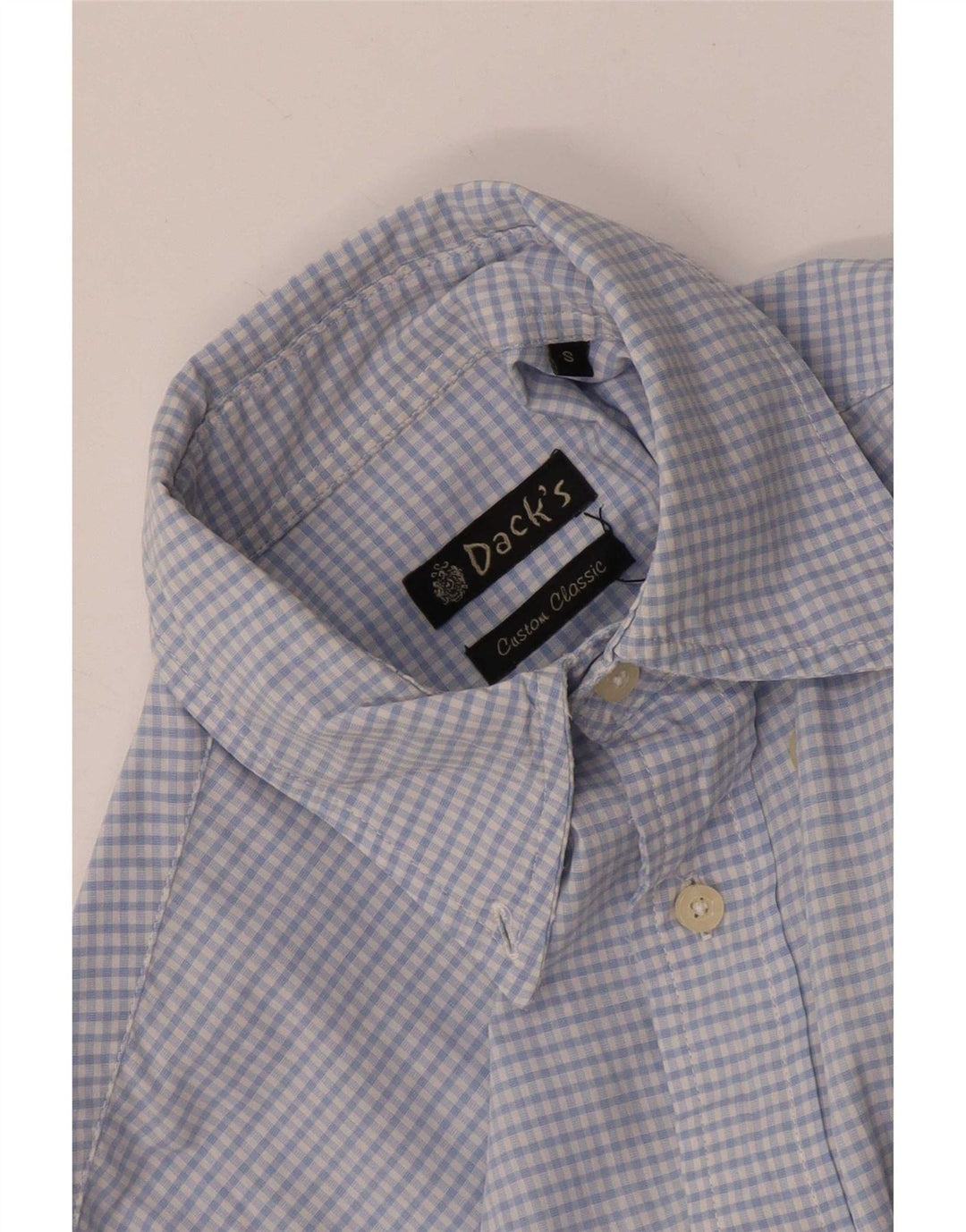 Camisa para hombre Dack's Small Blue Gingham
