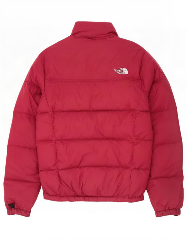 The North Face Chaqueta acolchada con forro para mujer UK 10 Small Borgoña Nylon