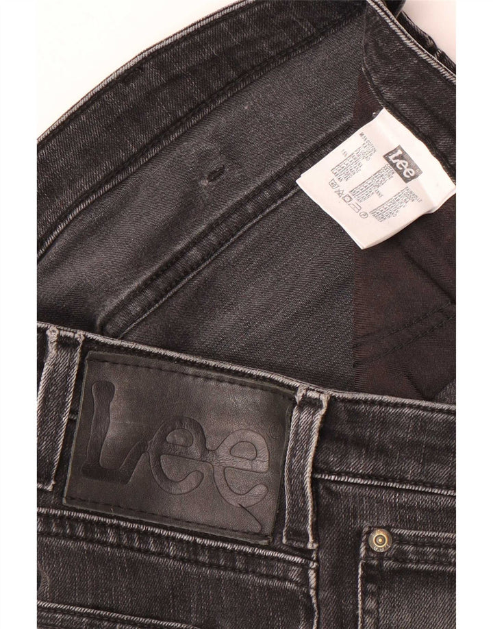 Vaqueros ajustados para hombre Lee W31 L34 Algodón negro