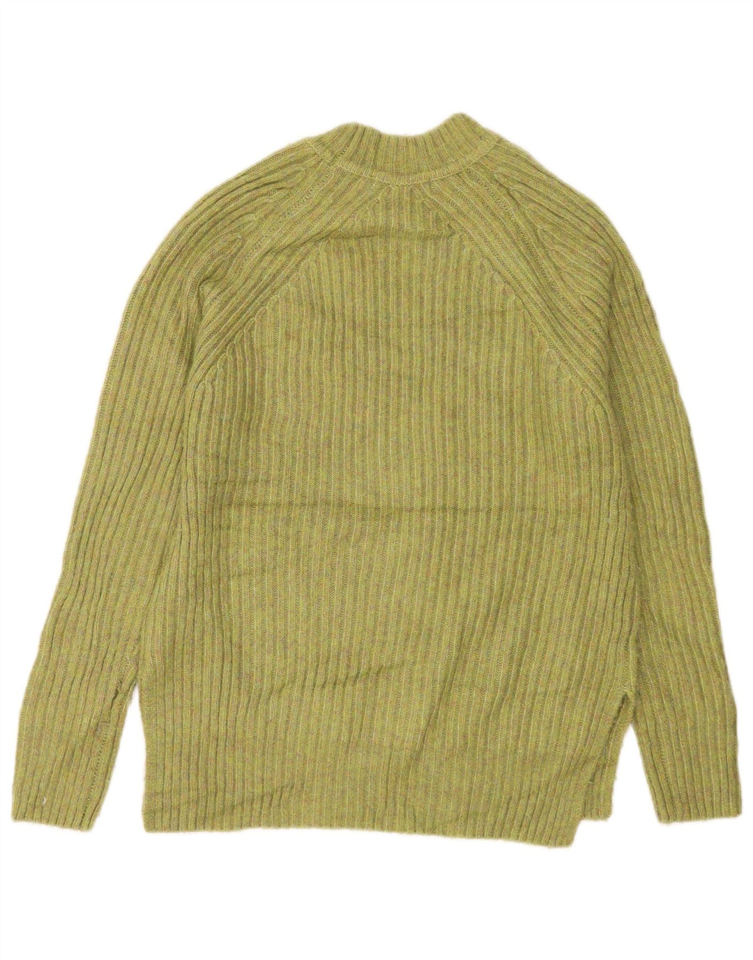 Marks & Spencer Suéter con Cuello Alto para Mujer UK 10 Small Green