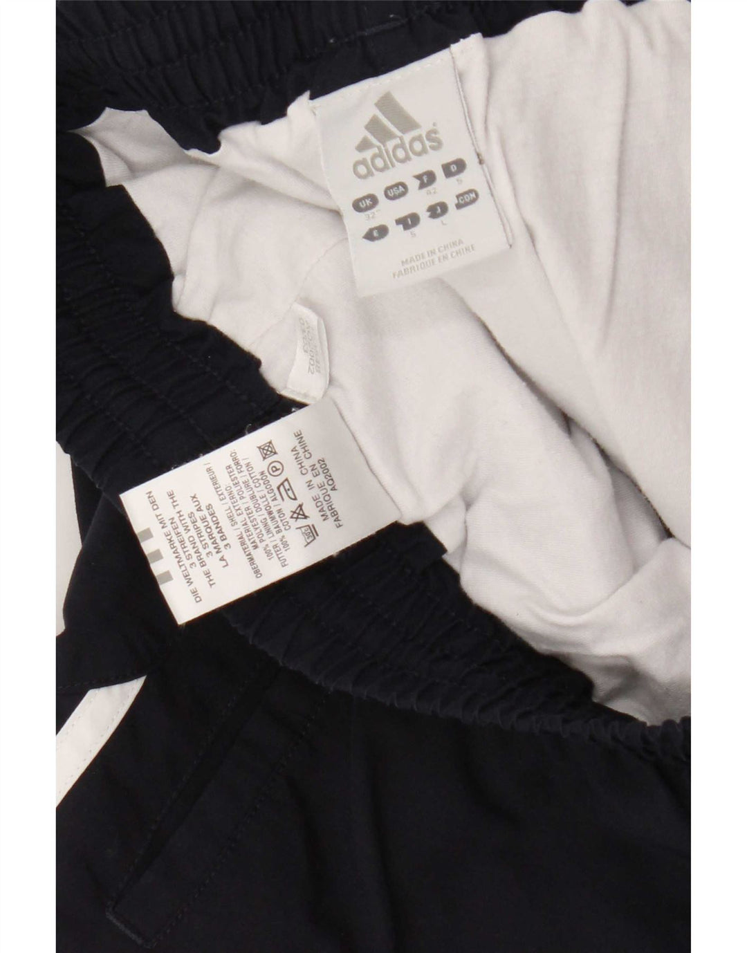 Pantalón Corto Deportivo Adidas Hombre Mediano Negro Poliéster