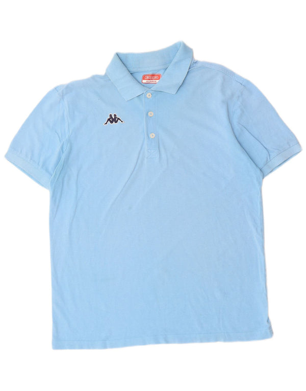 Kappa Polo Hombre XL Algodón Azul