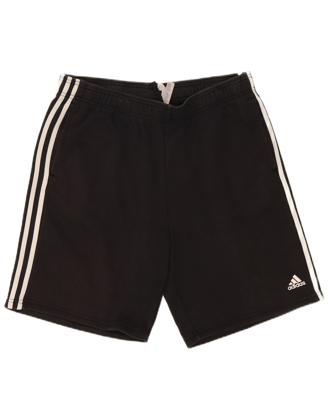 Adidas Pantalones cortos deportivos para hombre XL Negro Poliéster