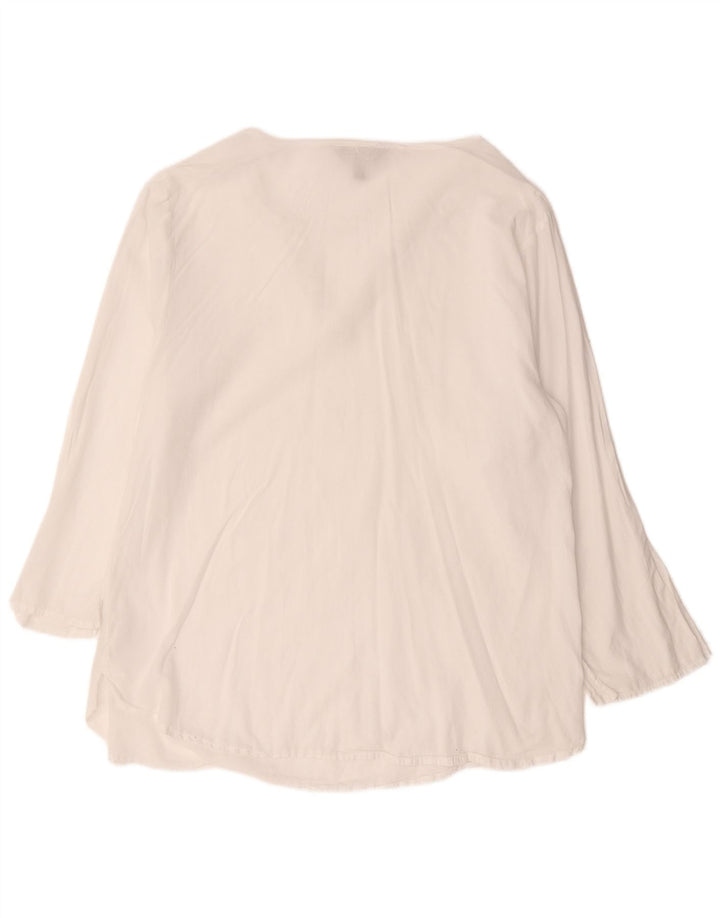Camisa tipo pulóver para mujer de Mountain Warehouse UK 40 XL Algodón blanco