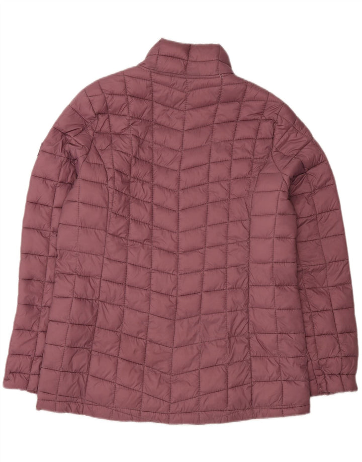 Reebok Chaqueta acolchada para mujer UK 44 Poliéster granate mediano