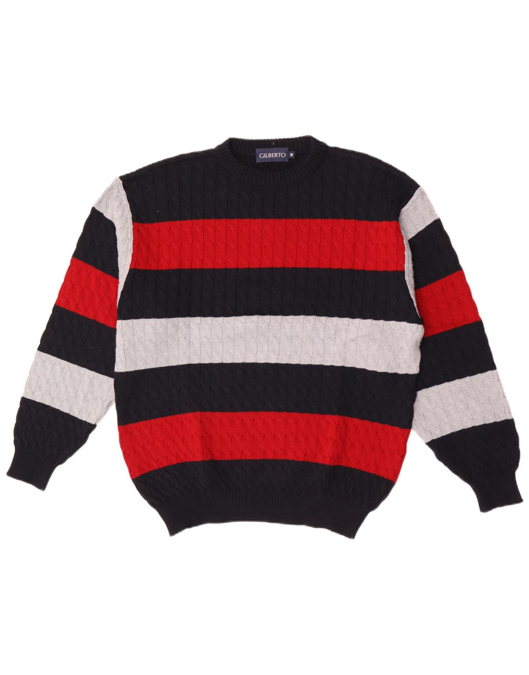 GILBERTO Jersey De Cuello Redondo Hombre Medium Multicolor Colorblock