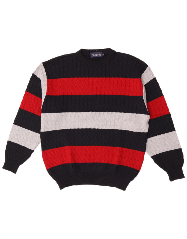 GILBERTO Jersey De Cuello Redondo Hombre Medium Multicolor Colorblock