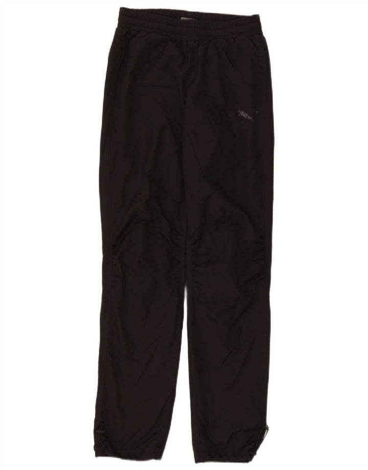 PUMA Pantalones de chándal para mujer UK 8 Small Poliéster negro
