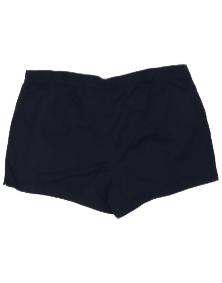Nautica Bañador para hombre, talla grande, nailon azul marino