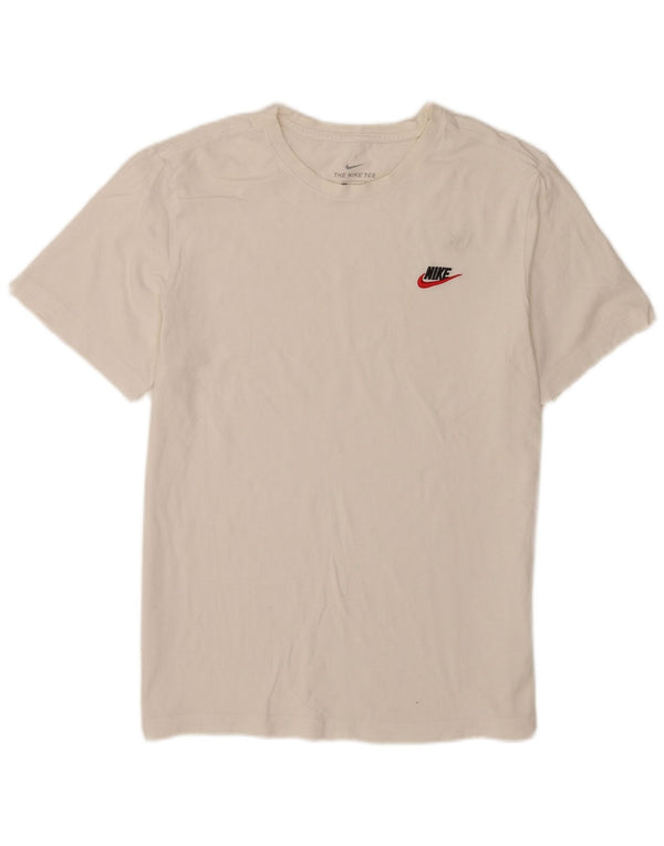 Camiseta Nike Hombre Top Medium Blanco Algodón