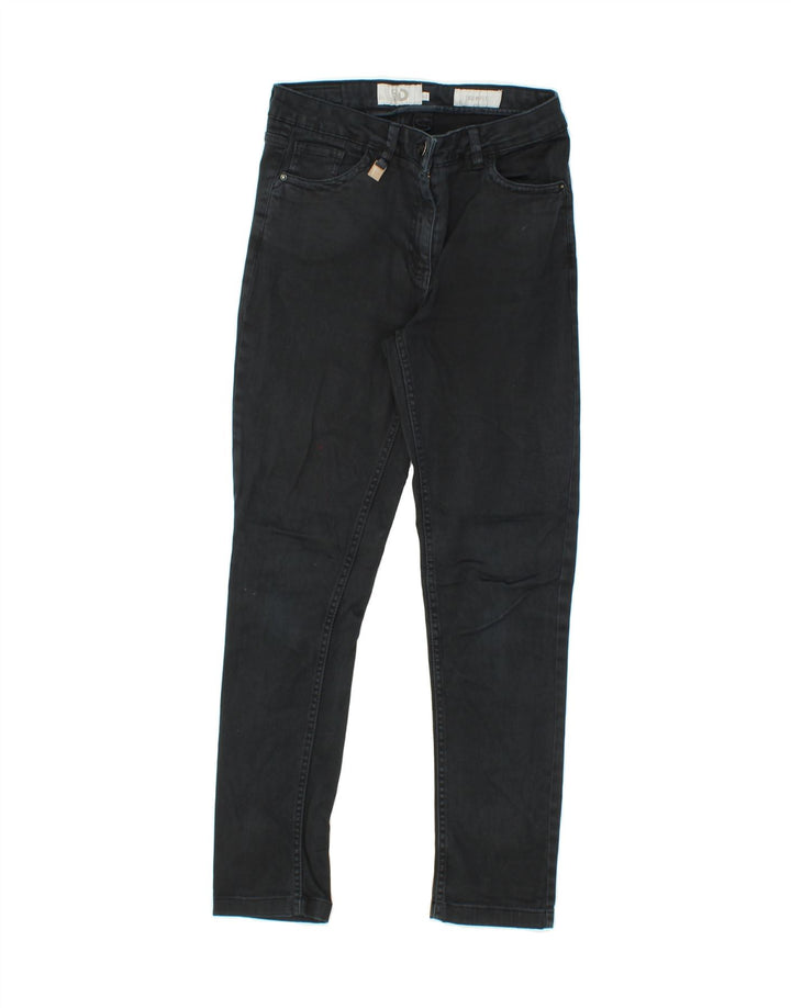 DACK'S Womens Slim Jeans IT 42 Medium W28 L27  Black Cotton Vintage Dack's and Second-Hand Dack's from Messina Hembry 