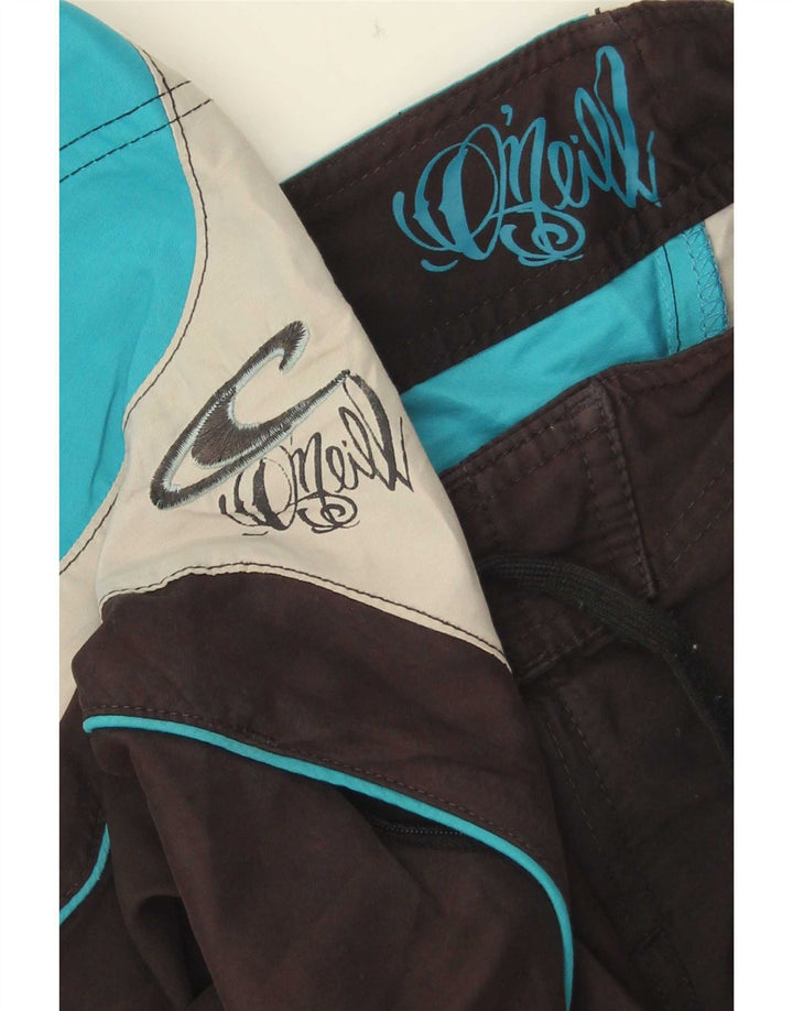 O'Neill Bañador con estampado gráfico para hombre, talla grande, color negro