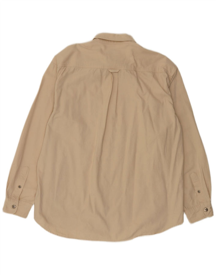 Camisa Musto Hombre 2XL Algodón Beige