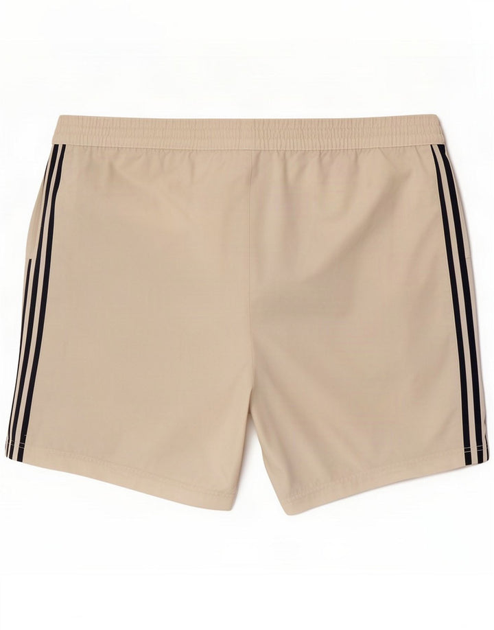 Pantalones cortos deportivos Adidas para hombre, poliéster blanco grande
