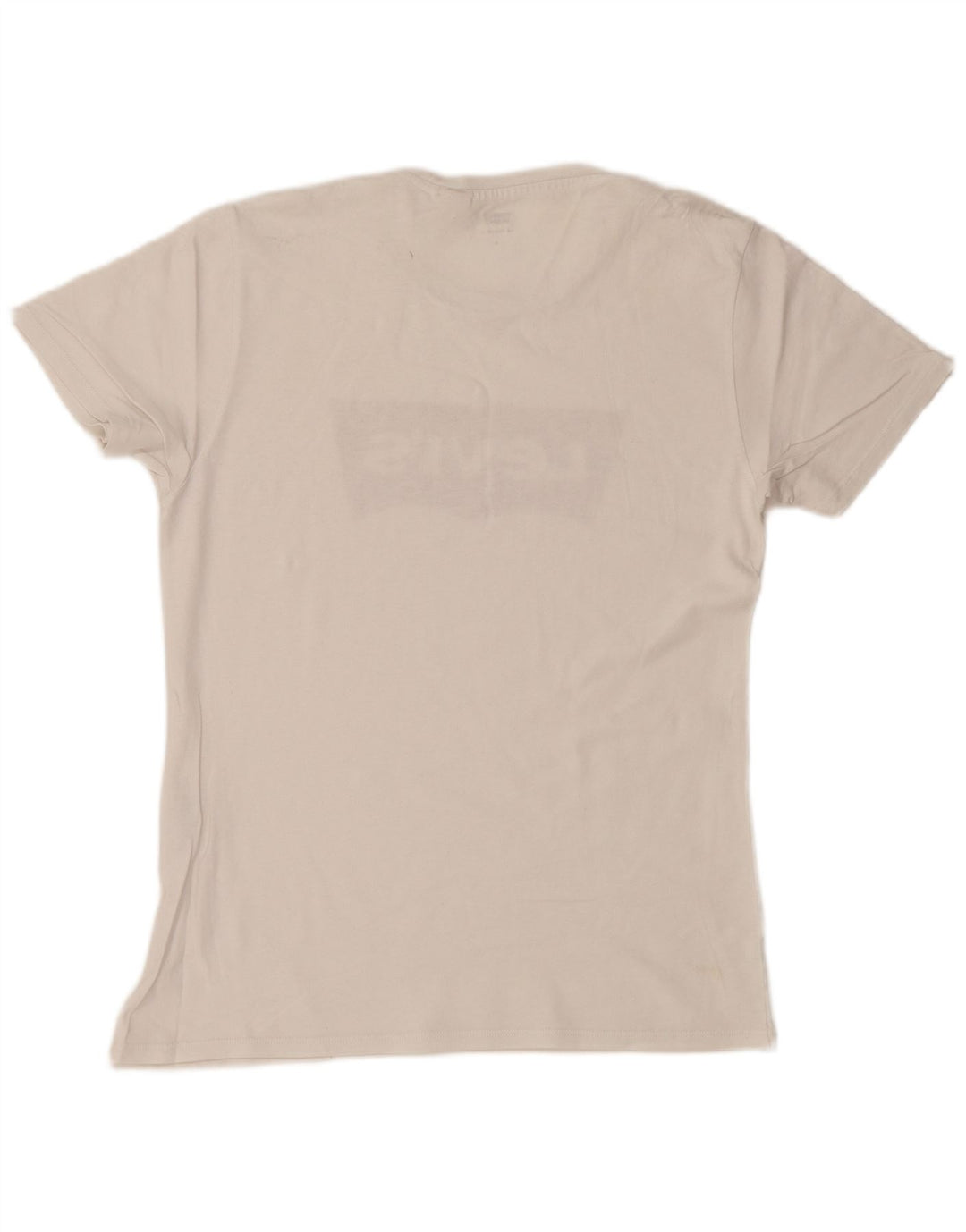 Levi's Camiseta gráfica para hombre Top Small White