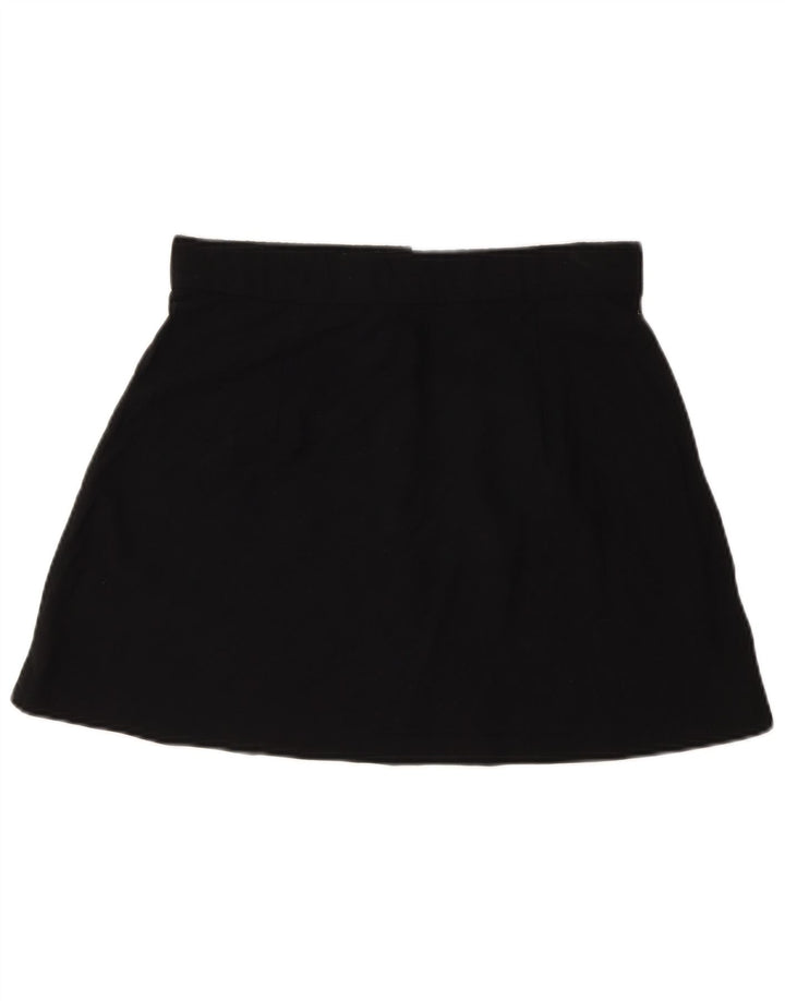 Zara Mujer Minifalda Mediana W28 Viscosa Negra