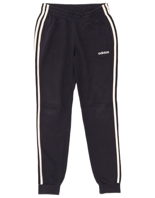 Adidas Mujer Chándal Pantalones Joggers UK 4/6 XS Azul Marino