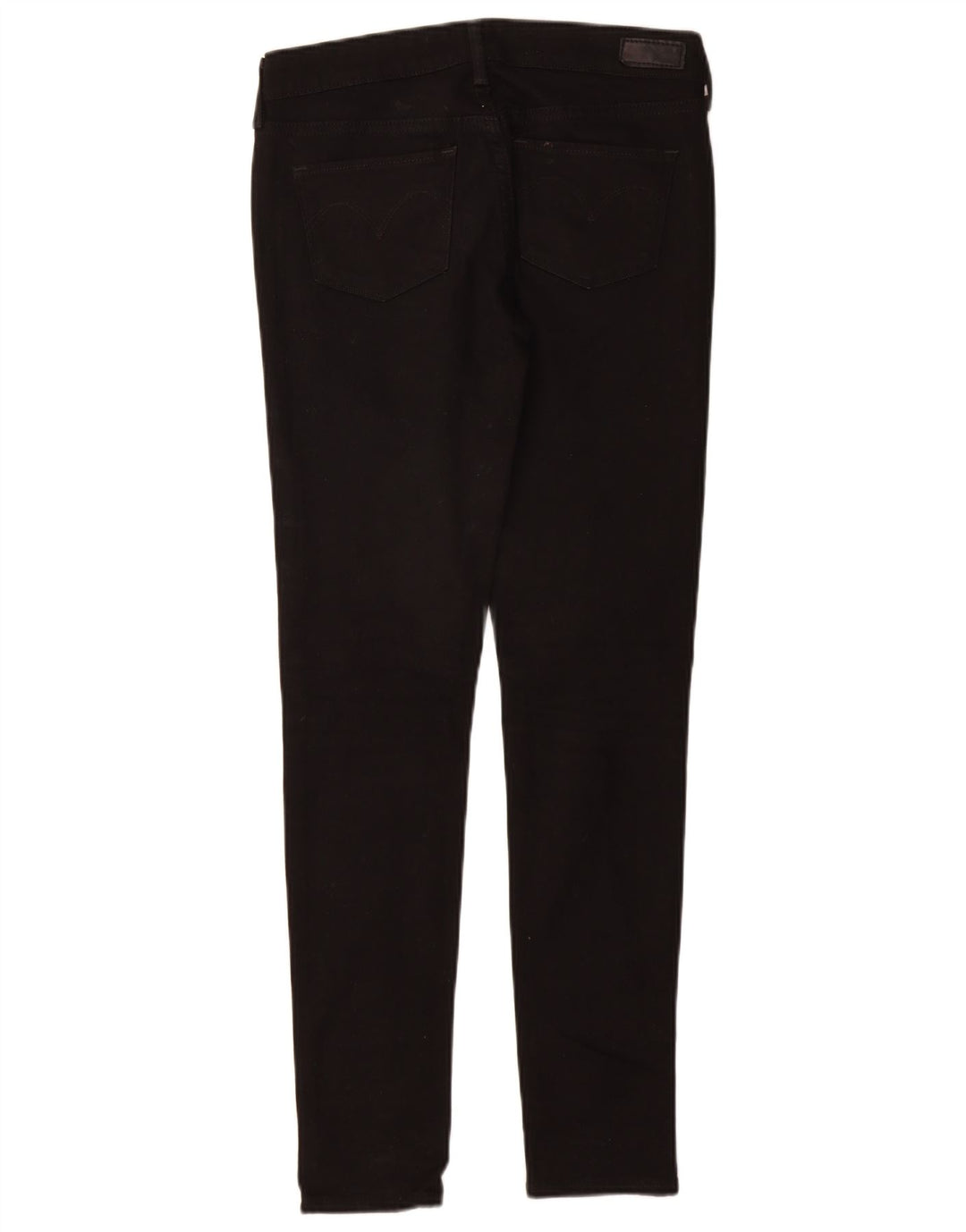 LEVI'S Jeans ajustados de tiro moderno con curva ligera para mujer W25 L30 Algodón negro