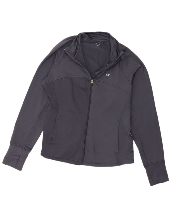 Champion Chaqueta de chándal para mujer UK 18 XL Poliéster azul marino