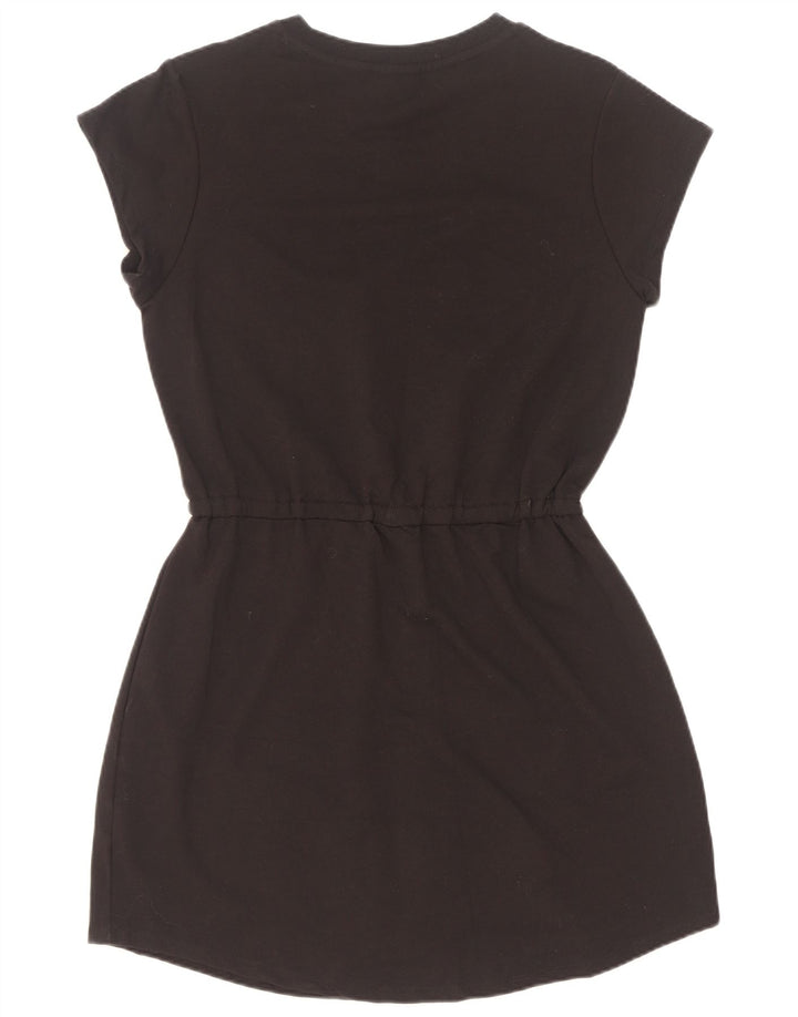 Fila Vestido básico gráfico para mujer UK 44 Mediano Algodón negro