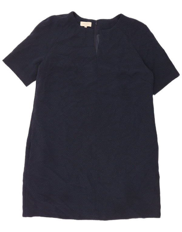 Hobbs Vestido recto para mujer UK 46 Grande Poliéster azul marino