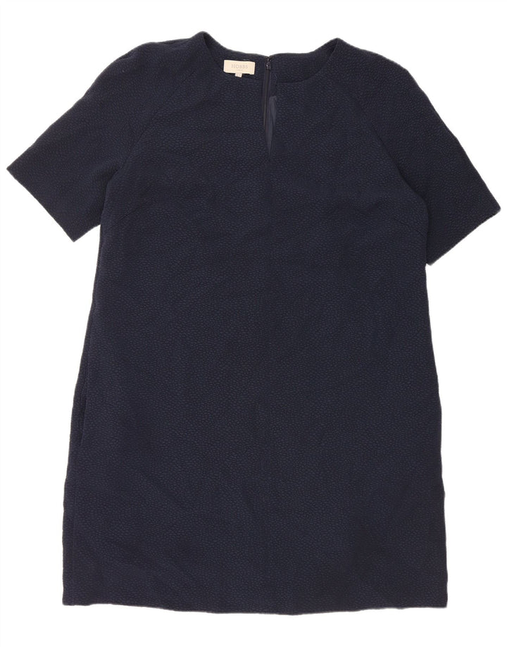 Hobbs Vestido recto para mujer UK 46 Grande Poliéster azul marino