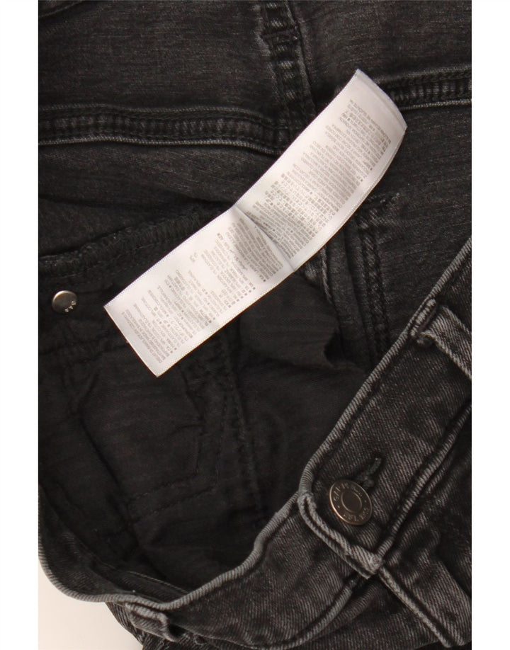 Vaqueros recortados de corte regular Kick para mujer GAP W30 L24 Algodón gris