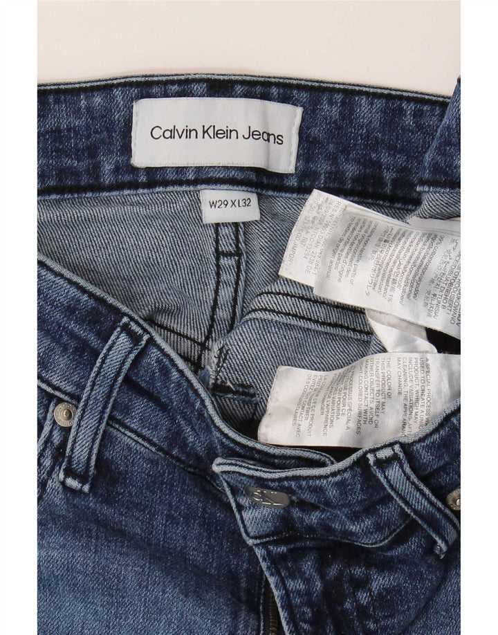Calvin Klein Jeans ajustados para hombre W29 L32 Algodón azul