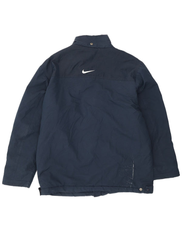 Nike Chaqueta cortavientos para hombre Reino Unido 42/44 Grande Azul marino