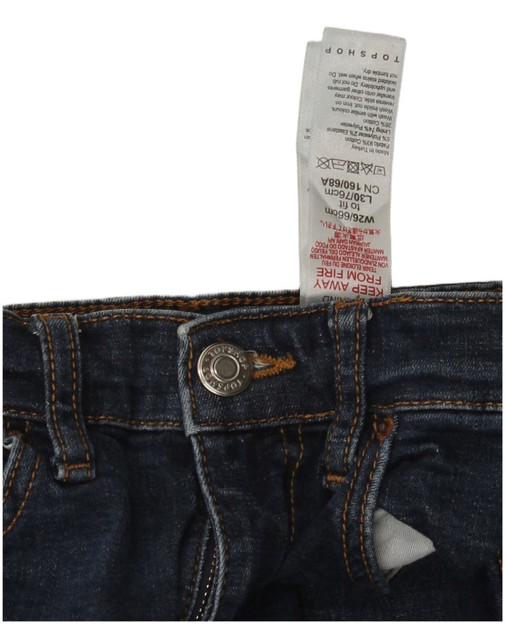 Vaqueros Acampanados Mujer Topshop W26 L29 Algodón Azul