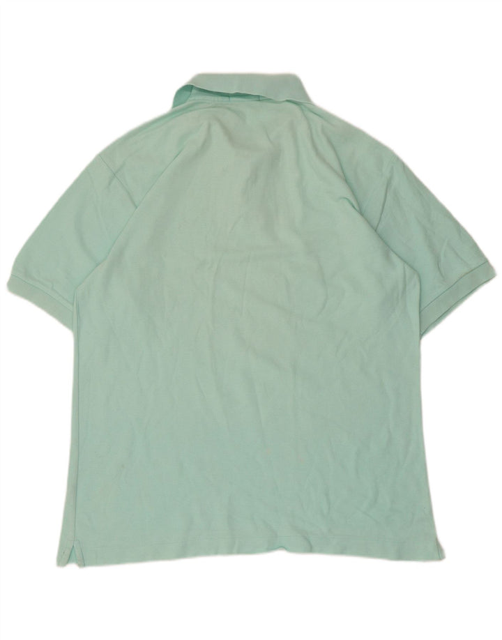 FILA Polo Hombre Algodón Turquesa Medio