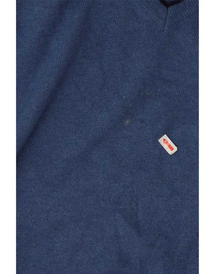 North Sails Jersey Con Cuello En V Para Hombre Large Poliamida Azul
