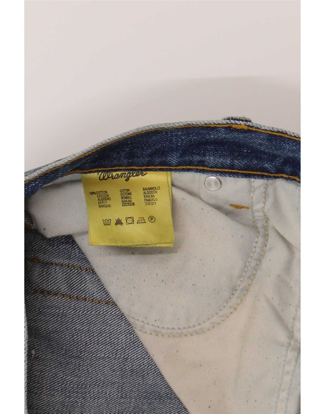Wrangler Vaqueros rectos regulares Texas para hombre W36 L30 Algodón azul