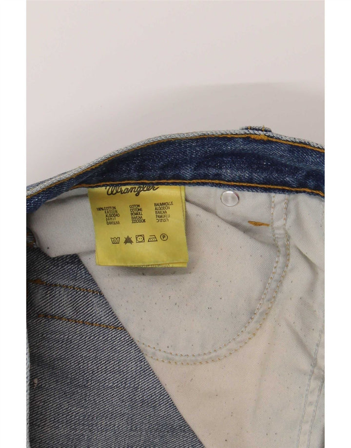Wrangler Vaqueros rectos regulares Texas para hombre W36 L30 Algodón azul