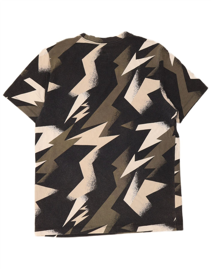 Jordan Camiseta gráfica de ajuste estándar para hombre Top mediano multicolor geométrico