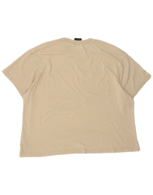 Camiseta Nike Hombre Top XL Beige Algodón