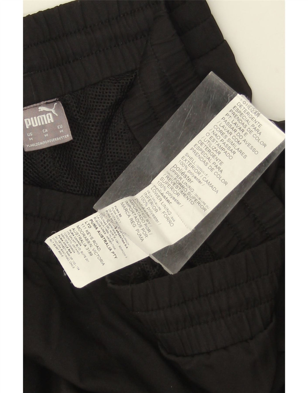 PUMA Pantalón de Chándal para Hombre Joggers Medium Negro Poliéster