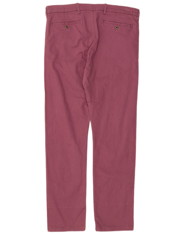 Levi's Pantalón chino ajustado para hombre W36 L32 Algodón rosa
