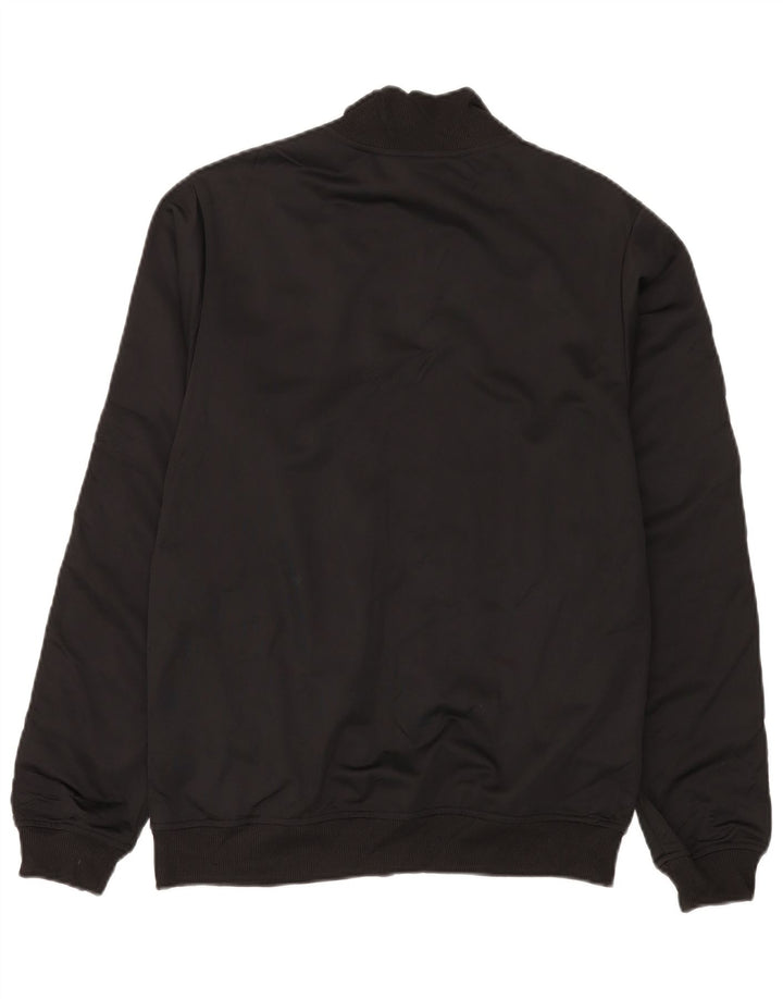 Umbro Chaqueta superior de chándal con gráfico para hombre Poliéster negro mediano