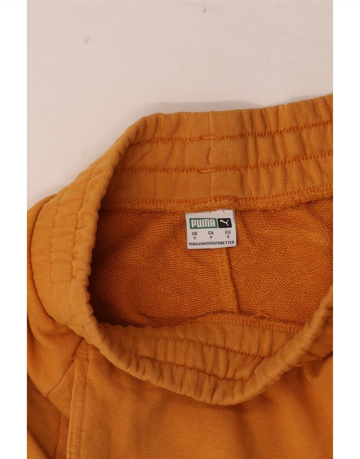 PUMA Pantalones cortos deportivos para mujer UK 8 Small Naranja
