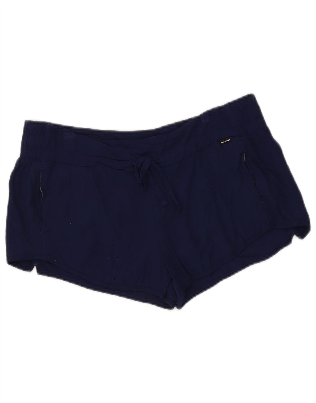 Hurley Shorts deportivos para mujer UK 44 Medium Azul marino Rayón
