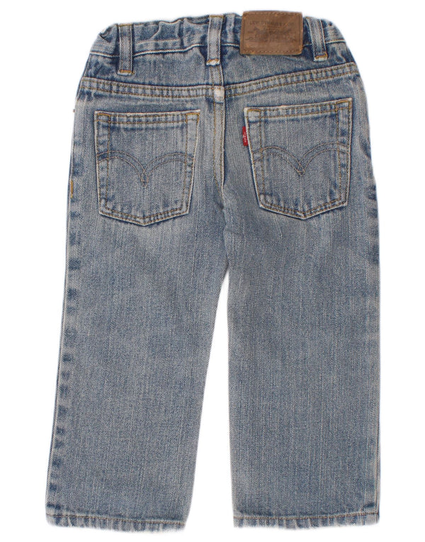 Levi's Vaqueros ajustados para bebé niño 18-24 meses W20 L13 Algodón azul