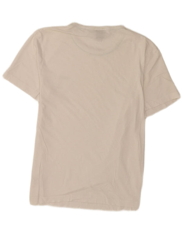 Camiseta Hugo Boss Hombre Top Medium Blanco Algodón