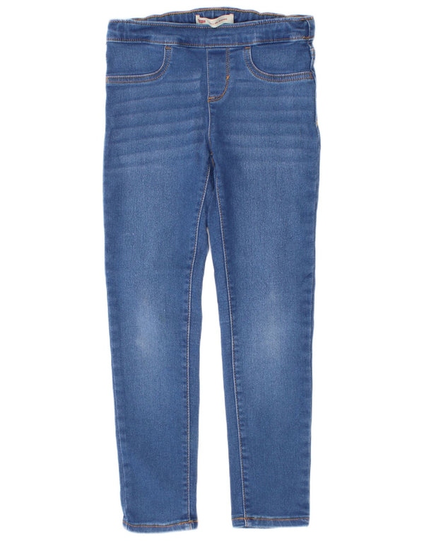 Levi's Vaqueros Jegging para niña 6-7 años W24 L23 Algodón azul
