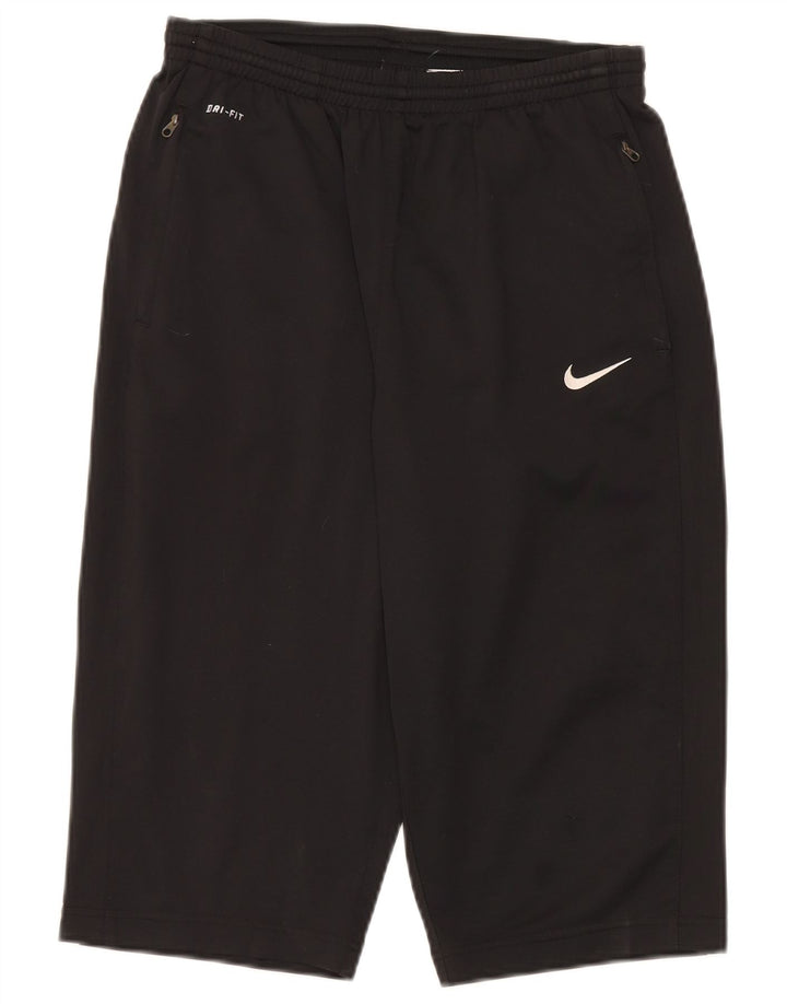 Nike Bermudas deportivas para niños 13-14 años XL Negro Poliéster