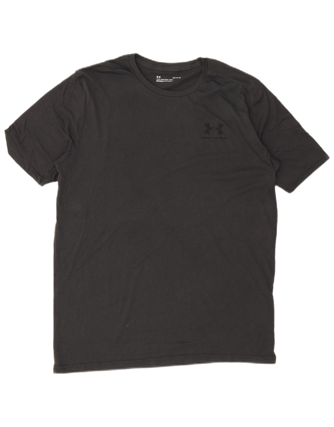 UNDER ARMOUR Camiseta para hombre Top Grande Gris Algodón
