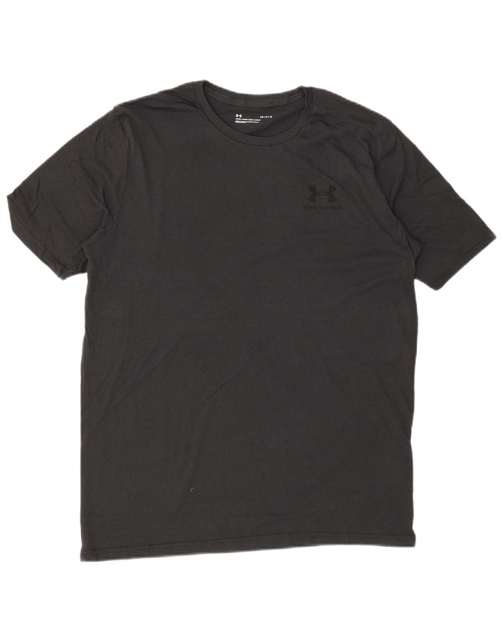 UNDER ARMOUR Camiseta para hombre Top Grande Gris Algodón