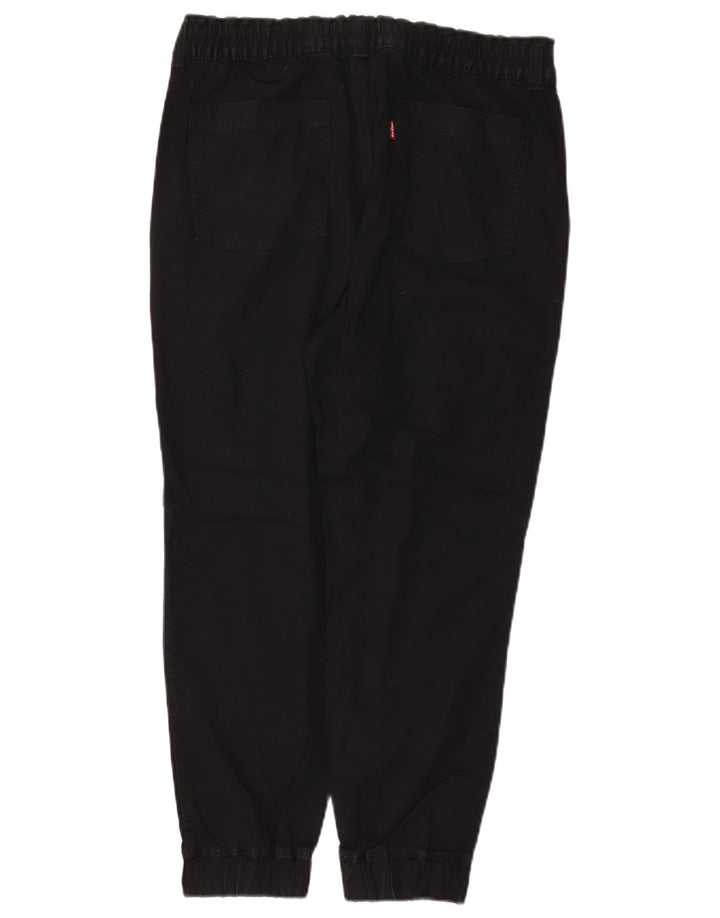 Levi's Pantalón Corto Joggers Mujer Medium W30 24 Algodón Negro
